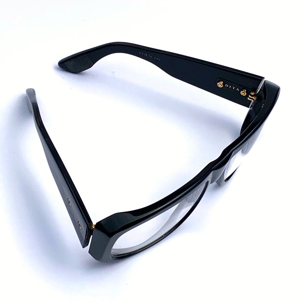 Luxury Eyewear DITA Superflight DTS133-61-01 Designer Frames Black Gold Case Box - Picture 5 of 13